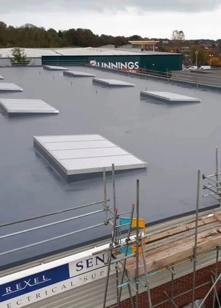 New roof installation in Newcastle